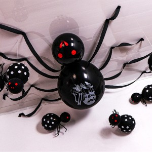New Design Halloween Decoration Inflatable Spider Balloon Set For Halloween Party House Indoor Decoration Supplies