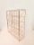 Import New design office supplies wire metal desktop mesh gold other desk organizer from China