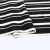 Import New design T/R/SP yarn dyed coarse textile material white black stripe fabric from China