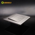 New Designed Eco-Friendly Electrical Smart Home Touch Save Switching Power Supply Push Button Pressure Wall Switch 4Gang Switch