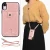 Import New Designed Luxury Wallet Leather Mobile Phone Case With Card Slot and neck Strap for iPhone x 7 8 7p Black Brown Rose Gold from China