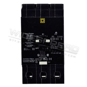 New EDB34015, Square D ,15 Amp molded case circuit breakers