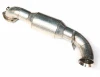 New Flexible Pipe Cutout Carbon Exhaust Header For BMW MINI R56