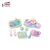 Import New Hot  Macarons Tableware baby kitchen toys set Wash basin gas stove pretend play game plastic preschool kids toy  for girls from China