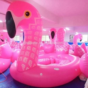 New hot sale high-quality beautiful inflatable pink flamingo/Large Inflatable Flamingo Floating for water play equipment