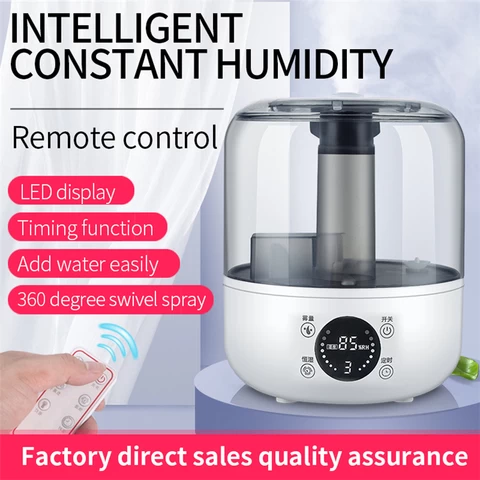 New Hotel Room Aroma Diffus Ultrason Ultrasonic Mist Maker Air Humidifi Humidifier With Remote Control For Bedroom Mushroom