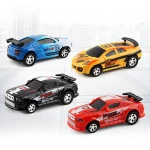 New LED FLASHLIGHT Coke Can Mini RC Radio Remote Control Micro Racing Car HOBBY Vehicle Toy Gift