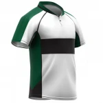 New Style 100 % Polyester Men Short Sleeve Rugby Uniform