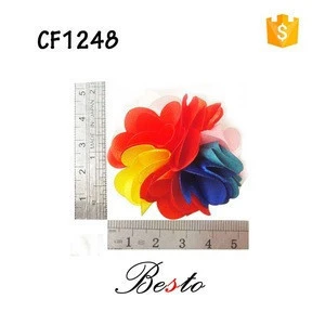 New style machine making colorful fabric flower for hair accessories