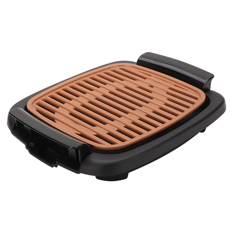 New style non-stick smokeless bbq electric grill
