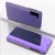 Import New Stylish Mirror Flip Stand PU Leather Cell Phone Case for Oneplus Nord Clear View Cover from China