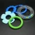 Import New Teething Ring Safety Rattles Biting Toy Kids Cute Hot Sale Toy Baby TPE Silicone Teether from China