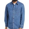 New Trendy Stretchy Men Jean Jacket Casual Pocket Best Selling Top Quality Product Jean Jacket