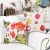 Import new tropical style custom pillow cotton linen sofa cushion decorative throw pillow from China