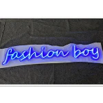 New Year Custom Home Decorate Moon Shape Led Neon Sign Light