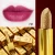 Import New Year square Gold Bar New Lipstick Glitter Vegan Creamy Unique Luxury Matte Gold Bullion Lipstick from China