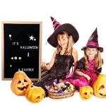 Newest hot products wood frame changeable white sign black Felt Letter Board