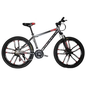 Newest mountain bicycle 26inch Al alloy frame shifter Al alloy front fork Disc Brake LCD Display made in China mountain bike