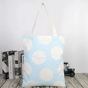 Newest selling professional design durable handle organic cotton produce bag