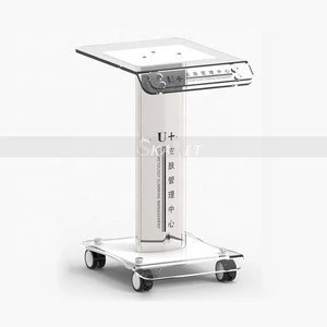Newest trolley price 4-wheel mobile portable beauty salon trolley medical trolley cart
