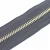 Import No. 5 bronze slider auto lock metal zipper with strong zipper teeth from China