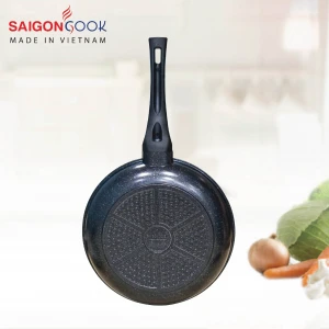 Non Stick Forged Aluminum Cooking Stone Frying Pan Kitchenware Cookware With High Quality Handle Made In Vietnam