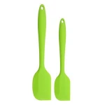 Non-Stick Heat Resistant Strong Stainless Steel Core Silicone Spatula for Cooking Baking and Mixing