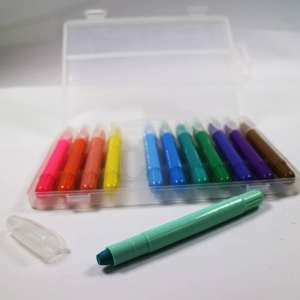 non taxic art set for kids washable crayons solid paint sticks