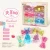 Import Non toxic High Quality Educational Kids Toy Crystal Slime Playdough as Cone, Bow Shape as for Kids DIY Practice Kids Gift from China