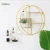 Import Nordic Iron Gold Storage Rack Home Decoration Wall Mount Shelf For Flower Pot Holders Wall Hanging from China