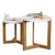 Import Nordic style center table natural modern living room furniture combination wooden coffee table from China