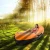 Import NORENT Sofa Bed Lazy Waterproof Lounger Chair Fast Inflatable Camping Air Sleeping Bag from China