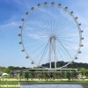 OEM 88M ferris wheel amusement ride for city&#39;s landmark
