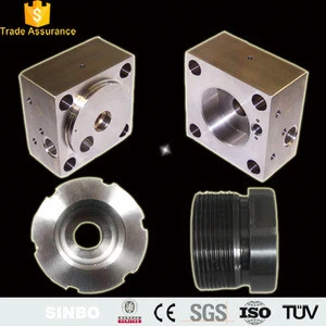 OEM Casting forging CNC aluminum/stainless steel electric hydraulic cylinder parts