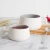 Import OEM ceramic milk cereal bowl with handle custom durable porcelain serving bowl for breakfast from China