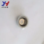 OEM custom 316 stainless steel cold press juicer bowl parts with rubber ring