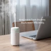 OEM factory new wood fragrance scent handheld mini pocket USB type-C car diffuser LED 7 color home decor aromatherapy humidifier