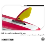 OEM New Design Reinforcement Material Standing Up Racing Water Sports Racing Inflatable Paddle Board 126 Racing Sup Board