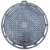 Import OEM service custom design Circular Ductile Iron Manhole cover sand casting and cnc machining from China