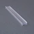 Import OEM/ODM glass doors and windows connection accessories acrylic I shape seals profile from China