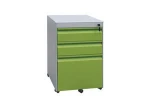 Office 3 Drawer Steel Filing Cabinet Under Desk File Cabinet