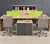 Import Office furniture computer desks furniture office desks and chair set from China
