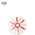 Import Ohere hot sale vintage red stripe bone china charger plate dinner plate set ceramic dishes wedding decor porcelain tableware from China
