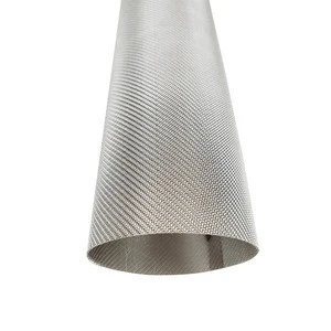 Online shopping acid alkali resistant braided hole stainless steel wire mesh cylinder filter