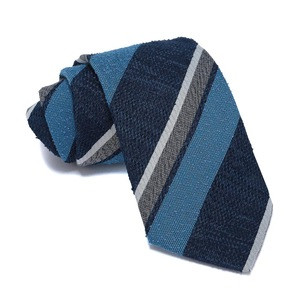 Online shopping customized knitted formal school polyester tie