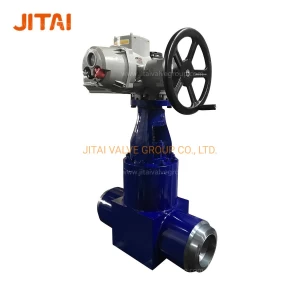 on/off High Temperature Electric Actuated Industrial Gate Valve with Competitive Price
