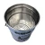 Open head 5 gallon conical Metal bucket with ring lock metal drum /barrel for chemical