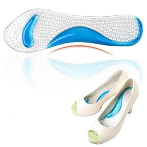 Orthopedic Arch Support Cushion Insole Of Flatfoot Shoe Pad Silicone Gel Insoles Insert Flat Feet Orthotics Foot Care