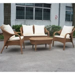 Outdoor/Indoor Rattan Garden Sofa Set