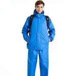 Oxford Raincoat Rain Pants Heavy Rain Gear Waterproof Motorcycle Bicycle Rain Jacket Suit Fishing Raincoat